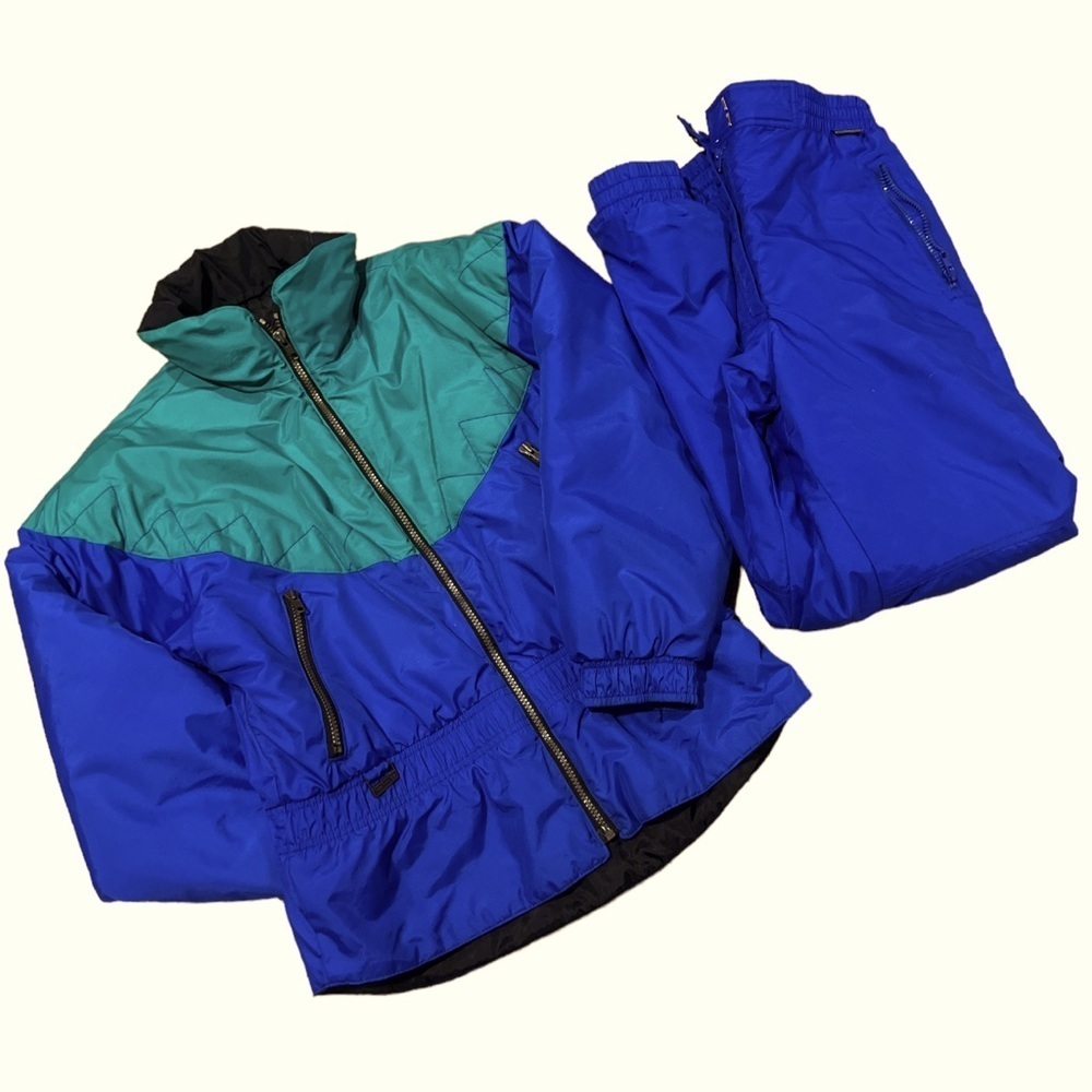 Vintage Edelweiss skit suit retro German snow wear